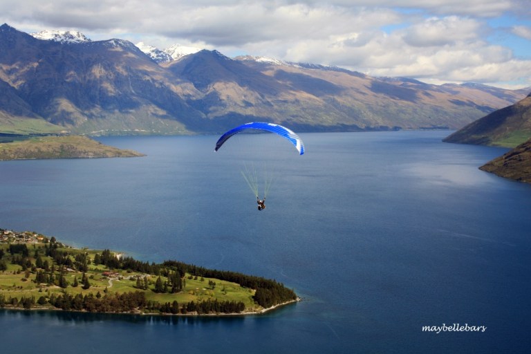 Took this shot, before I dared to try paragliding. The weather was fine back then, wind just right.