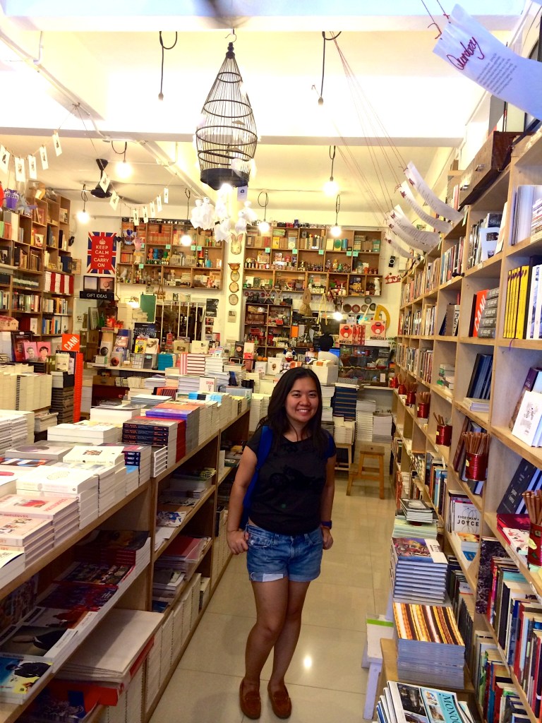 Books Actually: this place isn't that easy to spot nor is it your typical huge bookstore but it's artsy-fartsy, witty and creative vibe will give any bookworm an inexplicable excitement