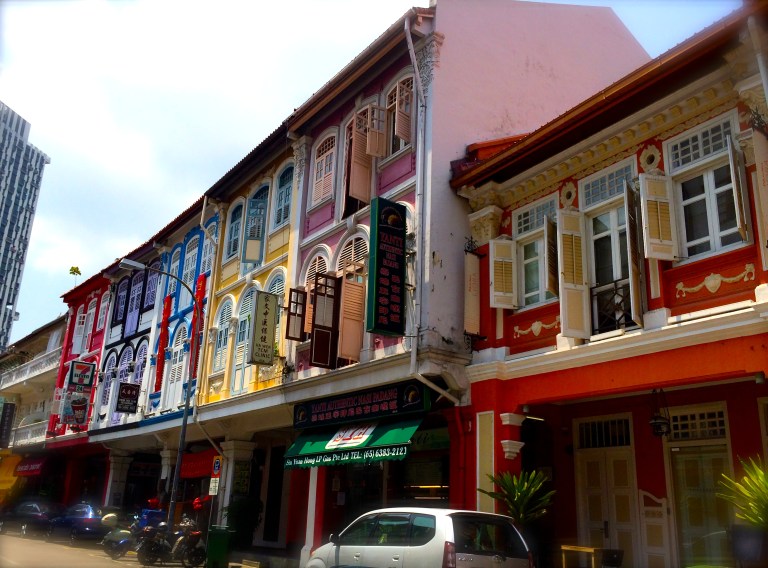 Delight in the colourful colonial houses at Chinatown. Spend a day food tripping here as well.