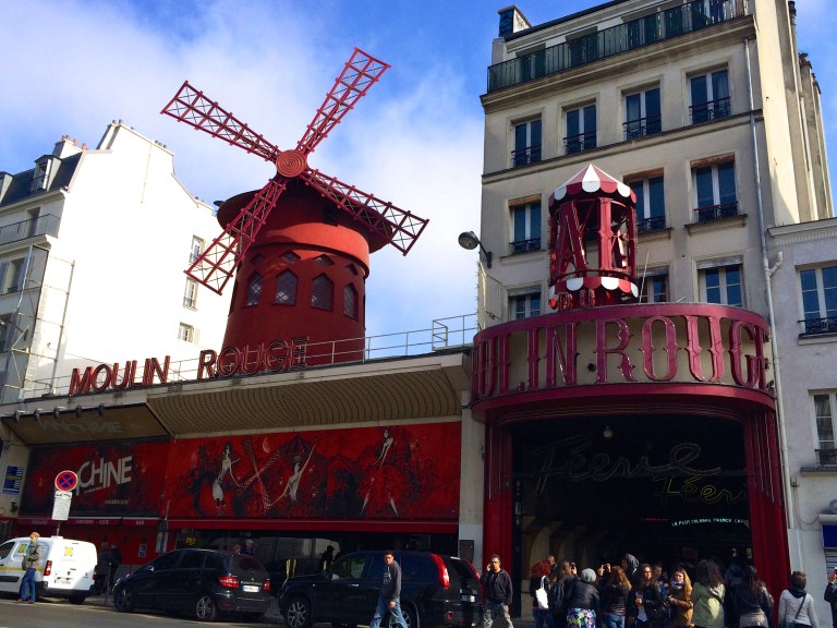 To get to Moulin Rouge